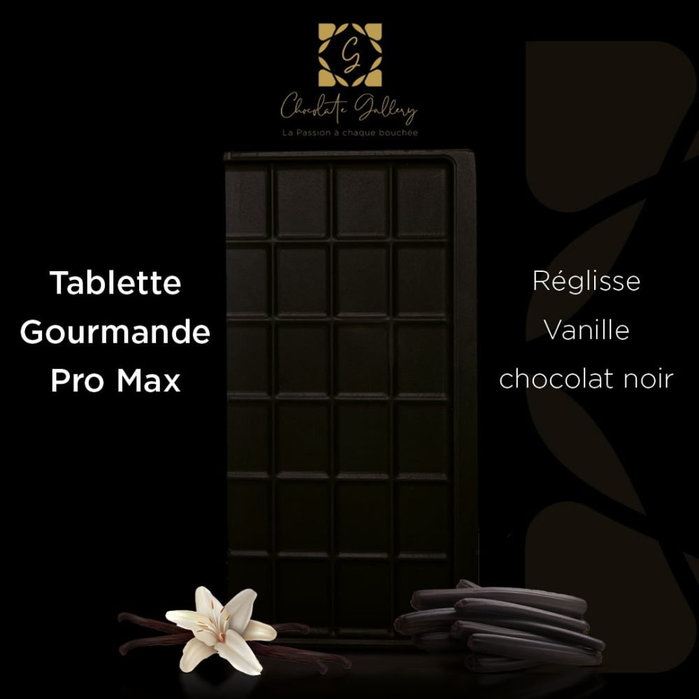 Réglisse & Vanille · Chocolat Noir