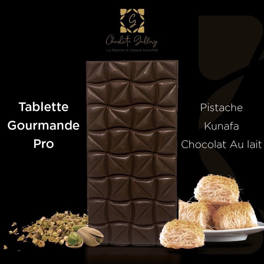 Pistache & Kunafa · Chocolat Noir