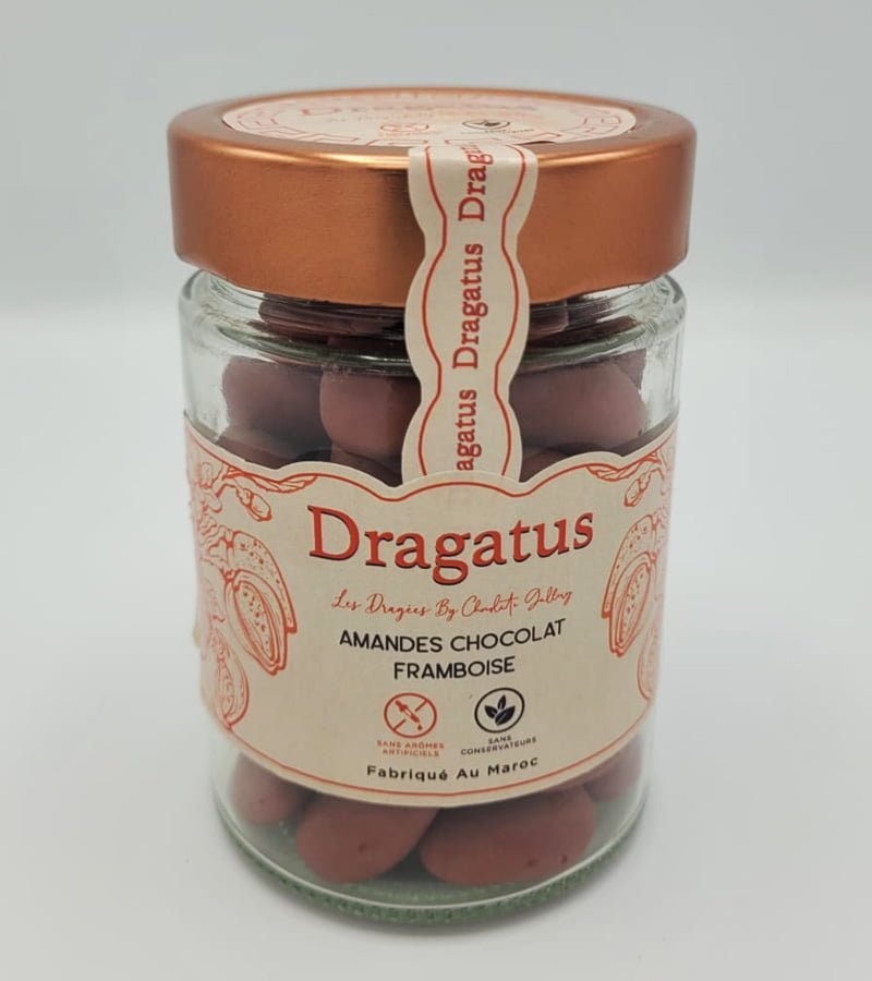 Dragées Amandes Chocolat Framboise