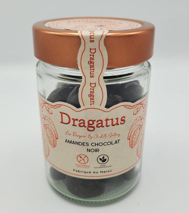 Dragées Amandes Chocolat Noir