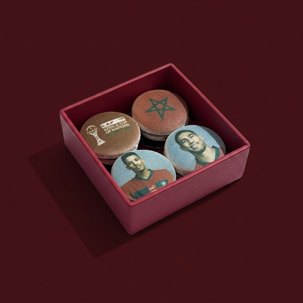 Boîte de 4 Macarons Personnalisés