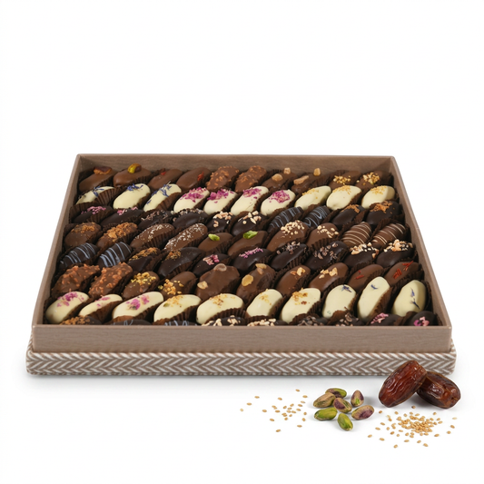 Boîte de Dattes Fourrées — assortiment