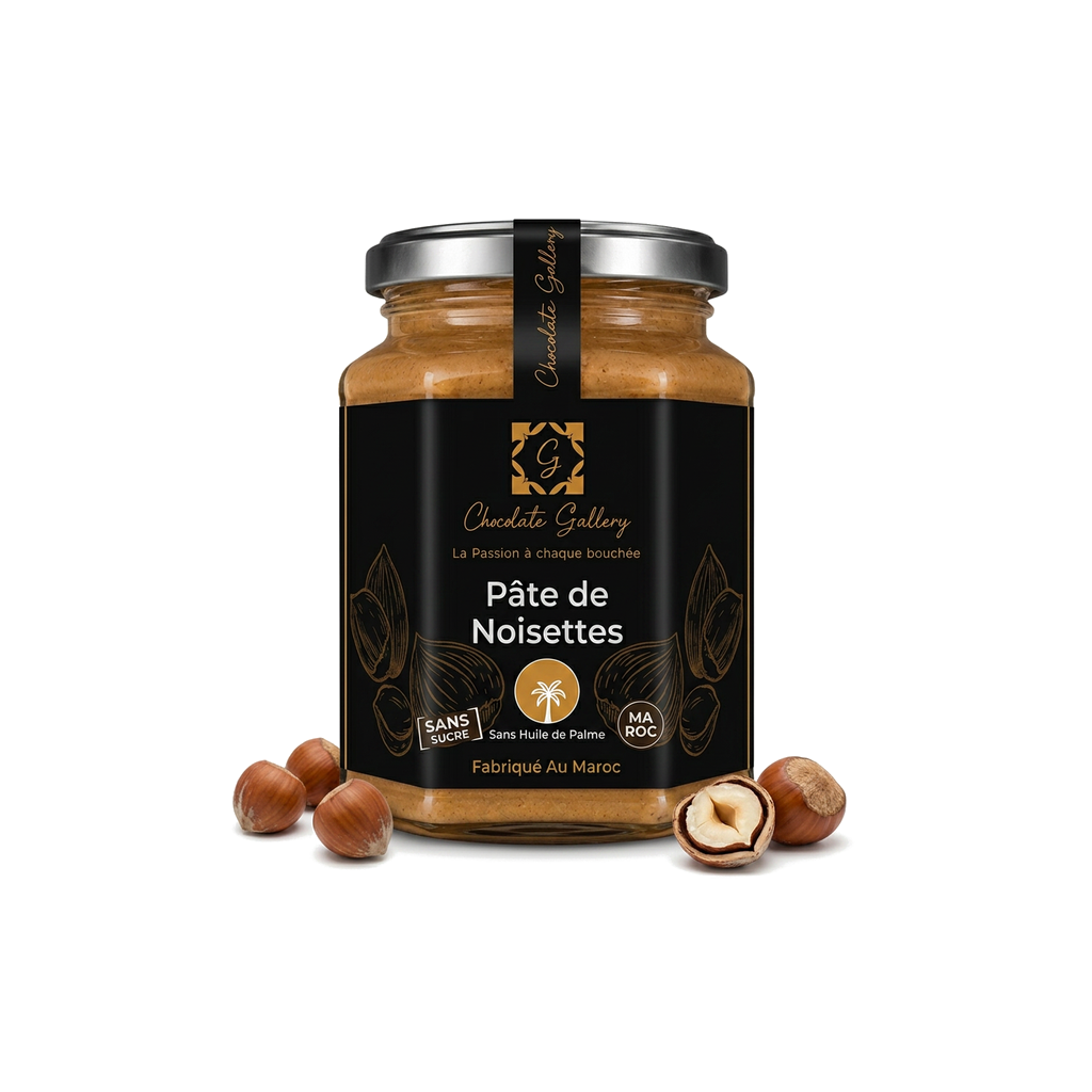 Pâte de Noisette — fond blanc
