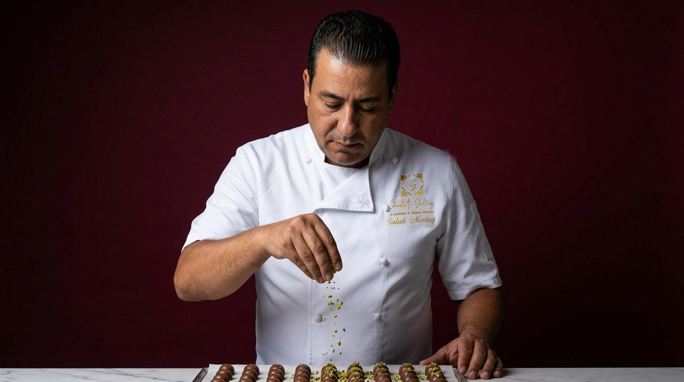 Le Maitre du Chocolat - Pluie de pistaches