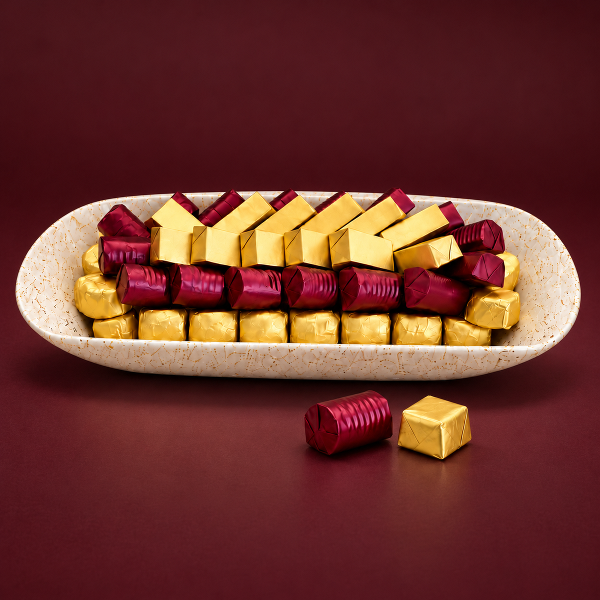 Coffret Grand Cru — fond bordeaux