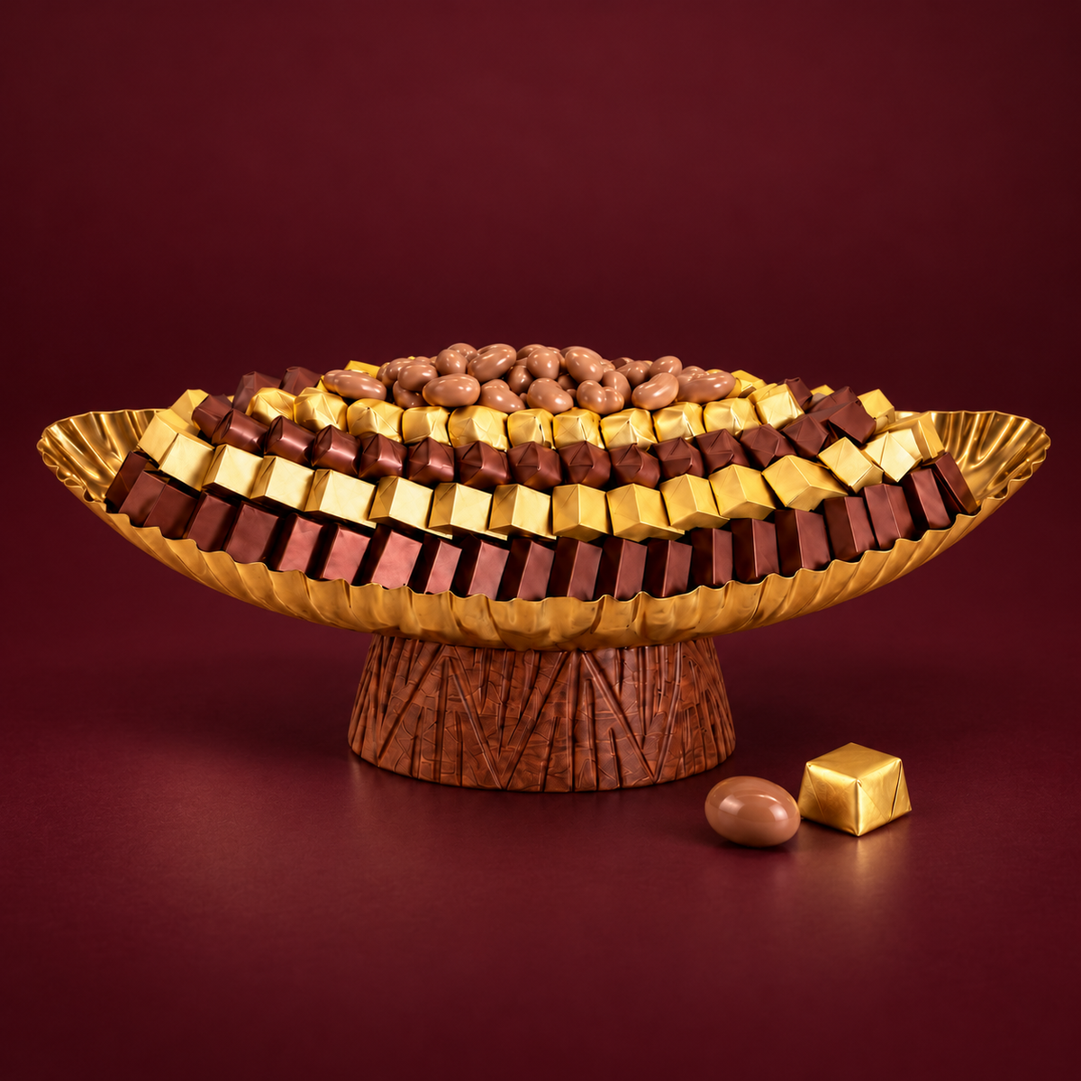 Coffret Suprême — fond bordeaux