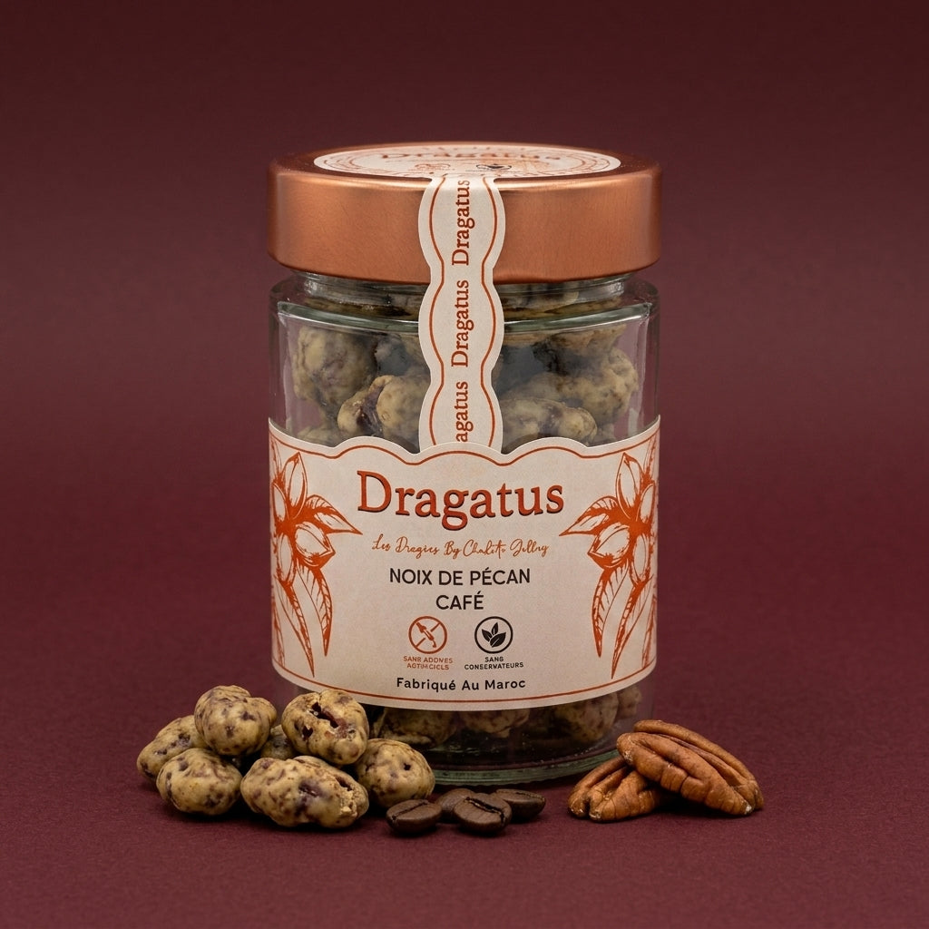 Dragées Noix de Pécan Café