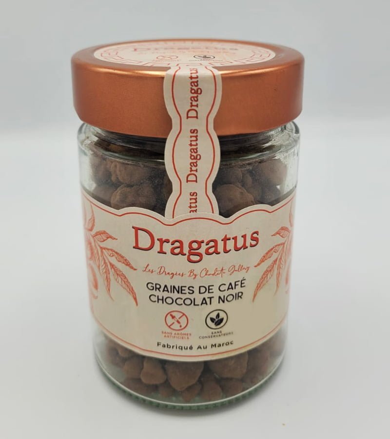 Dragées Graines de Café Chocolat Noir