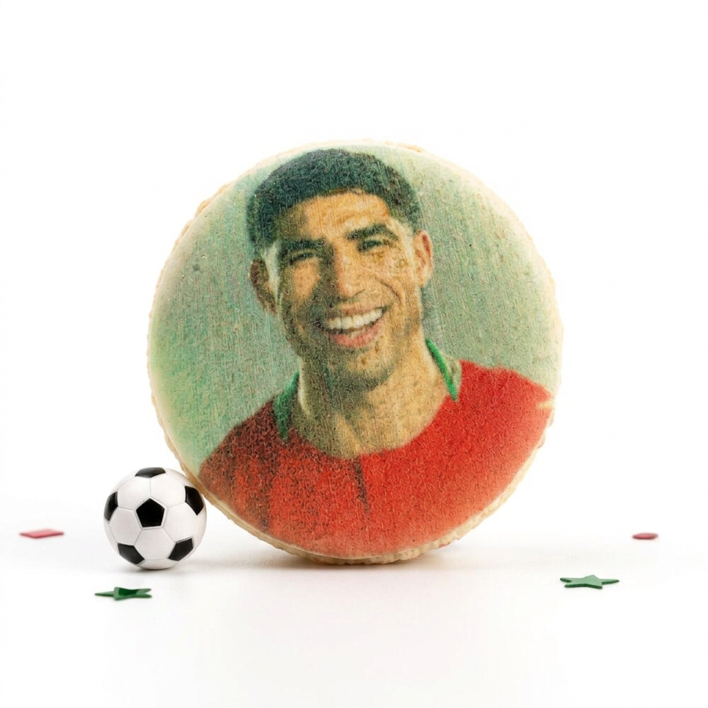 Macaron Joueur — Équipe Nationale du Maroc