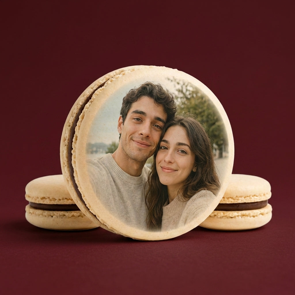Macaron Personnalisé — Votre Photo